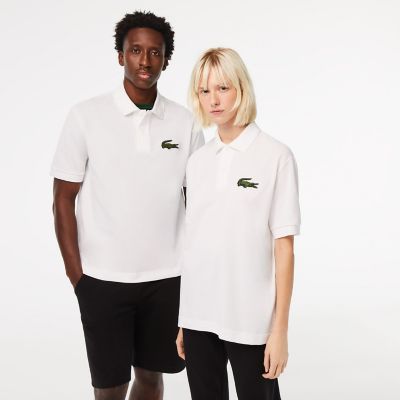＜LACOSTE＞ルーズフィット　コットン　ピケ　ポロシャツ