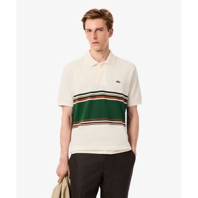 ＜LACOSTE＞フレンチメイドパネルボーダポロシャツ
