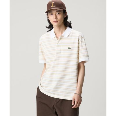 マルチボーダー鹿の子地ポロシャツ | LACOSTE/ラコステ | 三越伊勢丹