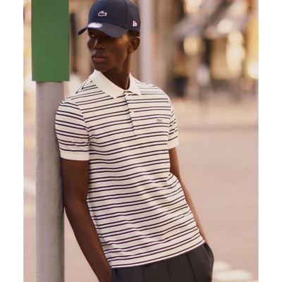 マルチボーダー鹿の子地ポロシャツ | LACOSTE/ラコステ | 三越伊勢丹