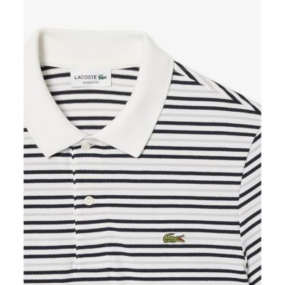 マルチボーダー鹿の子地ポロシャツ | LACOSTE/ラコステ | 三越伊勢丹