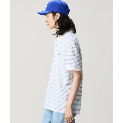 マルチボーダー鹿の子地ポロシャツ | LACOSTE/ラコステ | 三越伊勢丹