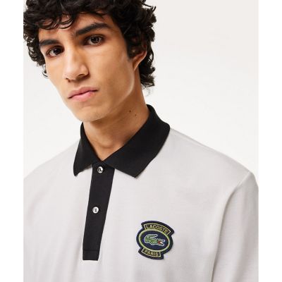 【LACOSTE】ラコステ アーカイブエンブレム コントラストカラーポロシャツ オーバルエンブレムコントラストカラーポロシャツ | LACOSTE