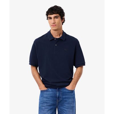 着用1回 LACOSTE PETER SAVILLE 入手困難 ポロシャツ 3 セール】 サイドスリット スキッパーネック ドレープポロシャツ