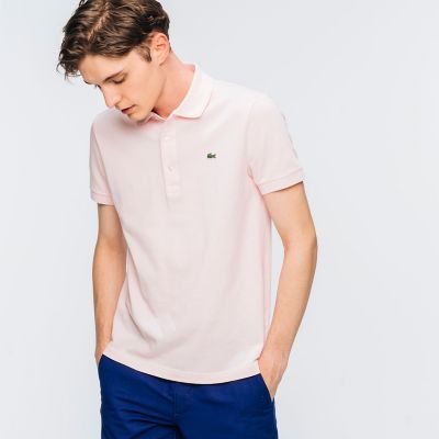 スリムフィットソリッドポロシャツ（半袖） | LACOSTE/ラコステ | 三越