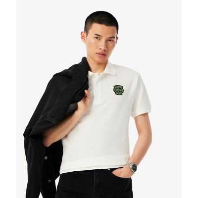 【ラコステ】ポロシャツ3色　〜まとめ買いお得セール中〜 別売りも可能！ ラコステ LACOSTE 80sリバイバルポケットポロシャツ （オリーブ