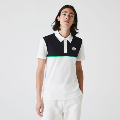 ＜LACOSTE＞フロントヨーク切り替えポロシャツ