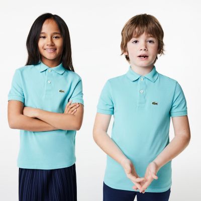 ＜三越伊勢丹/公式＞ LACOSTE/ラコステ Boys ポロシャツ コバルトブルー トップス【三越伊勢丹/公式】