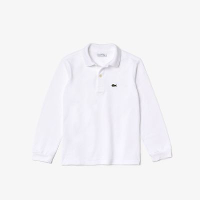 ＜LACOSTE＞Ｂｏｙｓ　プチピケポロシャツ　（長袖）
