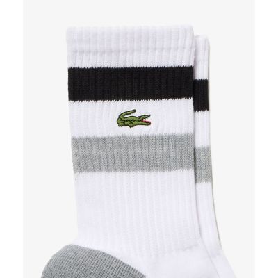 バイカラーボーダーアメリブソックス　２５－２７ｃｍ