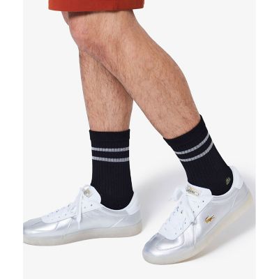 ＜LACOSTE＞足底パイルラインソックス