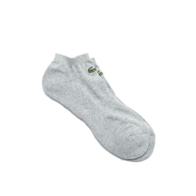 足底パイル　ロゴ　スニーカー丈ソックス