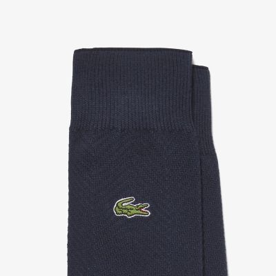 ヘリンボーンニットソックス