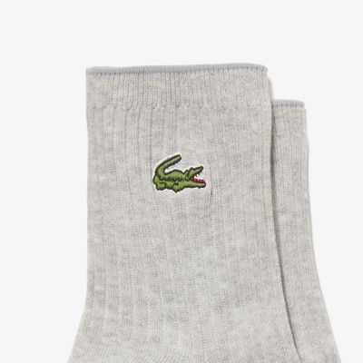 クロックエンブレムプレーンショートソックス