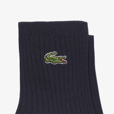 クロックエンブレムプレーンショートソックス
