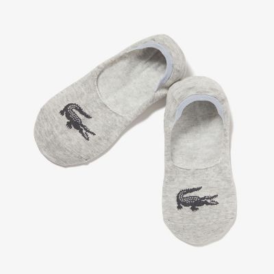 LACOSTE/ラコステ クロックジャカードレディースフットカバー