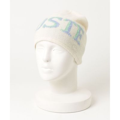 ＜LACOSTE＞オーバーサイズブランドネームロゴジャカード　ウールニットキャップ　ビーニー