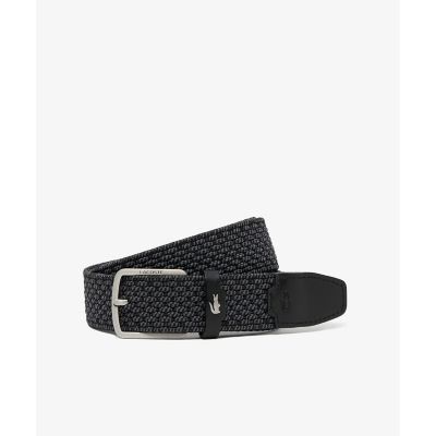 ＜LACOSTE＞ヘザーカラーストレッチメッシュベルト