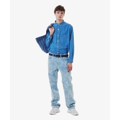 ヘザーカラーストレッチメッシュベルト