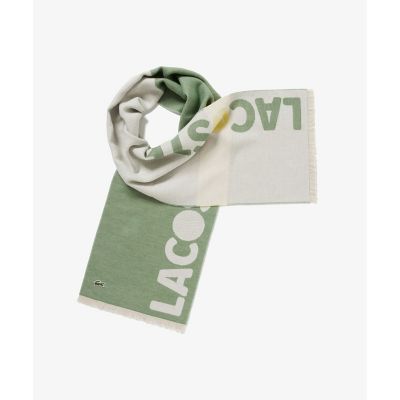 LACOSTE/ラコステ ネームジャカードコットンストール