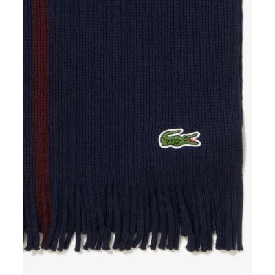 ラッセルニットストライプマフラー | LACOSTE/ラコステ | 三越