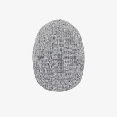 ワニロゴパッチリブニットハンチング
