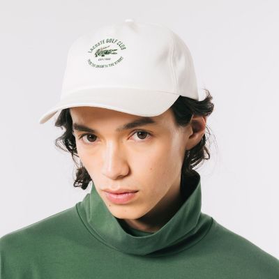 ＜LACOSTE＞ゴルフステッチツイルキャップ