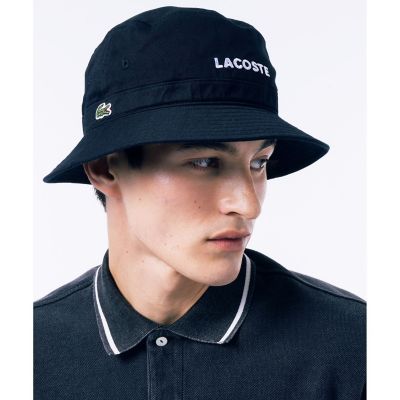 ＜LACOSTE＞エッセンシャルバケットハット