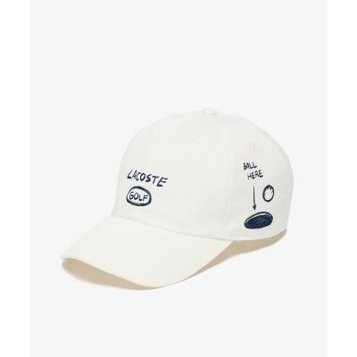 抗菌防臭　ラコステゴルフ　ロゴ刺繍キャップ　ＣＡＰ