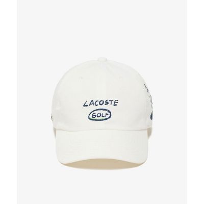 抗菌防臭　ラコステゴルフ　ロゴ刺繍キャップ　ＣＡＰ