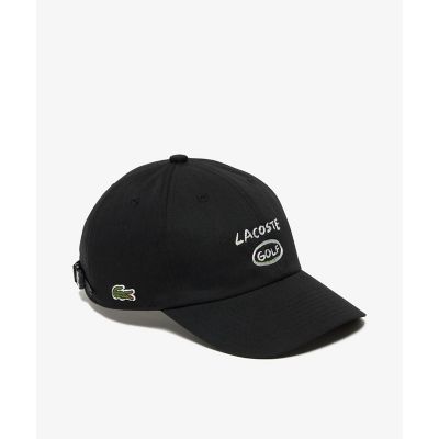 ＜LACOSTE＞抗菌防臭　ラコステゴルフ　ロゴ刺繍キャップ　ＣＡＰ