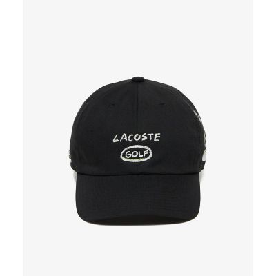 抗菌防臭　ラコステゴルフ　ロゴ刺繍キャップ　ＣＡＰ