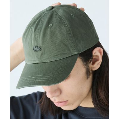 バイオウォッシュ6パネルキャップ | LACOSTE/ラコステ | 三越