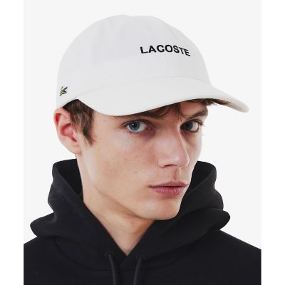 LACOSTE/ラコステ ブランドロゴステッチローキャップ