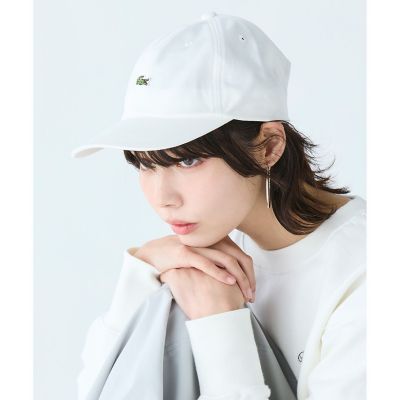 ワンポイントワニロゴキャップ