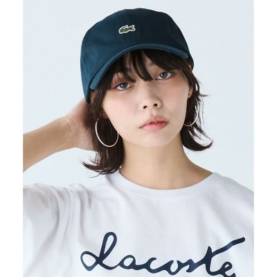 ワンポイントワニロゴキャップ | LACOSTE/ラコステ | 三越伊勢丹