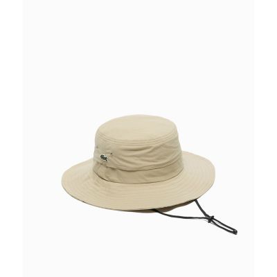 ＜LACOSTE＞ワンポイント撥水サファリハット