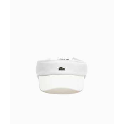 ＜LACOSTE＞ワニロゴパッチエッセンシャルサンバイザー