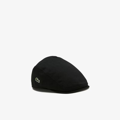 ＜三越伊勢丹/公式＞ LACOSTE/ラコステ ベーシックコットンハンチング ブラック 帽子【三越伊勢丹/公式】