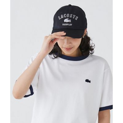 LACOSTE/ラコステ 刺繍入り6方キャップ