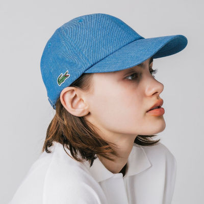 ＜LACOSTE＞シャンブレーキャップ