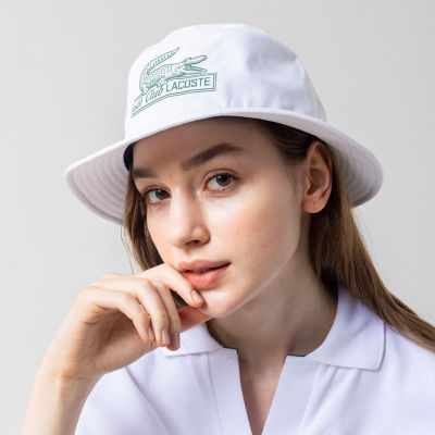 ＜LACOSTE＞シーズナルプリントバケットハット