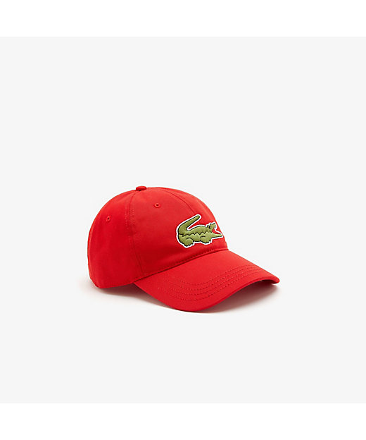 ＜三越伊勢丹/公式＞【SALE】オーガニックコットンビッグエンブレム5パネルキャップ レッド 帽子