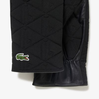 モノグラムキルティングレザーコンビグローブ | LACOSTE/ラコステ