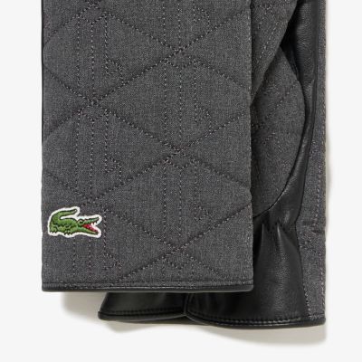 モノグラムキルティングレザーコンビグローブ | LACOSTE/ラコステ