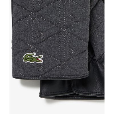 モノグラムキルティング×レザーグローブ