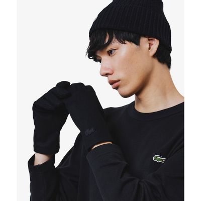 カシミヤブレンドウールジャージグローブ | LACOSTE/ラコステ | 三越 