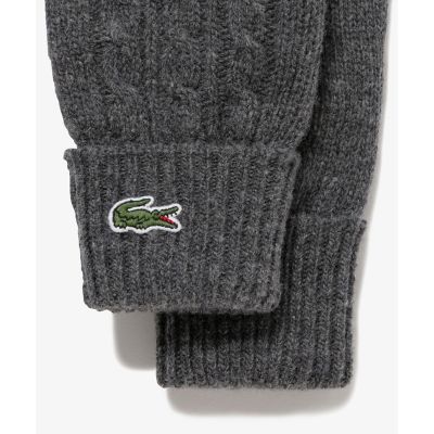 ケーブルニットウールグローブ | LACOSTE/ラコステ | 三越伊勢丹