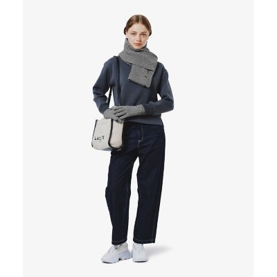 アラン柄ブレンドウールニットグローブ | LACOSTE/ラコステ | 三越