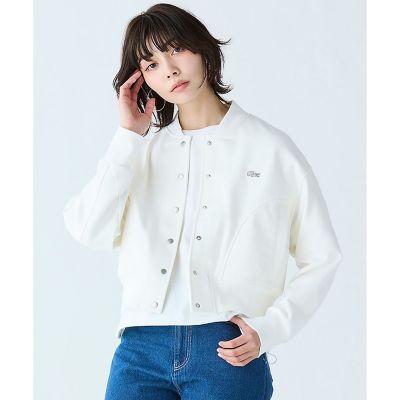 ＜LACOSTE＞裏パイルスウェット　ＭＡ－１ブルゾン